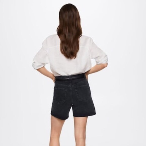 MANGO Regular Jeans short 'ZAIDA’ size 4 - Picture 2 of 7